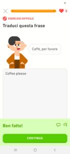 Duolingo Recensione Traduci