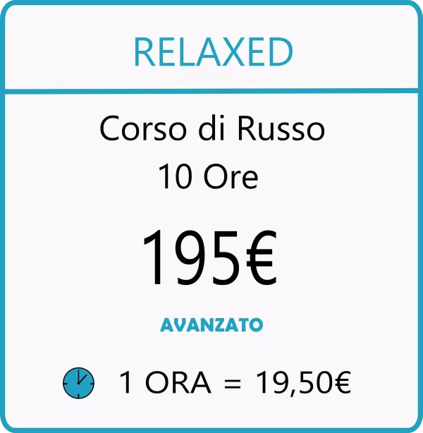 Corso Russo Avanzato Relaxed