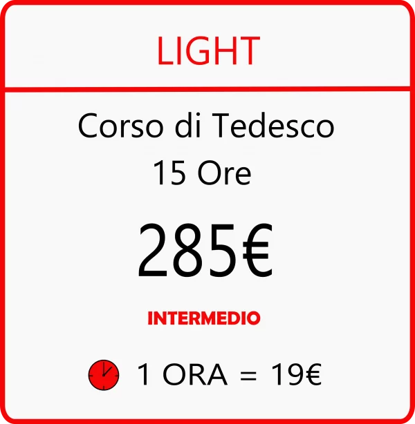 Corso Tedesco Intermedio Light